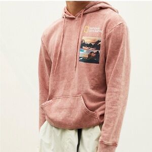 SOLD- National Geographic Patagonia Hooded
Sweatshirt